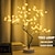 tanie Lampki nocne i dekoracyjne-Blat lampka choinki bonsai 108 led lights drzewo lampa dekoracyjna dioda led shimmer tree na biurko lampka nocna wystrój wnętrz dzień matki prezent na walentynki