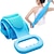 abordables Protección personal-Depurador de espalda de silicona para ducha. Cepillo corporal actualizado para hombres / mujeres exfoliante largo de doble cara depurador de espalda cepillo de ducha limpieza profunda spa masaje