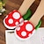 cheap Anime Cosplay Accessories-Mario Packun Flower Slippers Plush Cartoon Cute Gifts For Women&#039;s