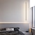 billige Øslys-led pendel 1-lys 60 cm 12w line design pendel lys aluminium moderne stil til kontor, soveværelse, stue 110-240v