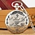 Недорогие Карманные часы-мужские карманные часы с цепочкой ретро старинные римские цифры циферблат часы украшение персонализированные часы из нержавеющей стали сердечный подарок на день рождения от мамы и папы
