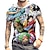 billige Cosplay-anime t-shirts og hættetrøjer til hverdagsbrug-One Piece Abe D. Luffy Roronoa Zoro Tegneserie Sportstøj Tilbage til Skole Anime 3D Harajuku Grafisk Til Herre Voksne Tilbage til Skole 3D-udskrivning