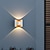 זול מנורות קיר חיצוניות1-מנורת קיר חיצונית תאורת קיר ip65 עמיד למים מעלה ומטה אור מודרני מינימליסטי מעבר מדרגות שער חצר סופר בהיר LED קיר חיצוני אור לבן חם