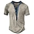 cheap Men&#039;s Henley T Shirt-Men&#039;s T shirt Tee Waffle Henley Shirt Crew Neck Solid Colored Casual Daily Print Sleeveless Clothing Apparel Cool Casual