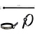 abordables Outils de Mesure-1 pc noir en plastique anneau sizer mesure tailles 1-17 jauge de doigt véritable testeur bague de mariage bande avec loupe bijoux outil de mesure