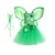 cheap Movie &amp; TV Theme Costumes-Tinker Bell Fairytale Princess Tiana Dress Flower Girl Dress Tulle Dresses Girls&#039; Movie Cosplay Cosplay Gray &amp; Green Yellow Dark Green Children&#039;s Day Masquerade Dress