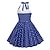 billiga Historiska- och vintagedräkter-50-tals a-line klänning retro vintage 1950-tal svängklänning flare klänning flickor barnkostym vintage cosplay vardagsklänning