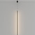 olcso Sziget lámpák-led függőlámpa 1-lámpás 60 cm 12w-os vonalas függőlámpa alumínium modern stílusú lámpa iroda, hálószoba, nappaliba 110-240V