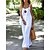 cheap Women&#039;s Two Piece Set-Women&#039;s Loungewear Sets Fashion Simple Casual Pure Color Polyester Street Daily Date Straps Breathable Sleeveless Pant Summer Spring White