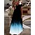 cheap Maxi Dresses-Women&#039;s Casual Dress Lace Dress A Line Dress Long Dress Maxi Dress Retro Vintage Floral Color Gradient Tribal Lace Patchwork Outdoor Daily Date Strap Short Sleeve Dress Regular Fit White Wine Blue