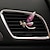 abordables Pendentifs et ornements pour voiture-libellule en métal exquis papillon voiture climatiseur évent arôme clip décoratif