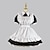 cheap Anime Costumes-Inspired by Cosplay Maid Costume Anime Cosplay Costumes Japanese Masquerade Cosplay Suits Costume For Women&#039;s