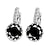 abordables Bijoux mode-2 pièces Boucles d&#039;oreille Clou Boucle d&#039;Oreille Créoles For Femme Zircon Citrine Soirée Mariage Décontractée Zircon Alliage Solitaire Rondes