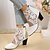 cheap Ankle Boots-Women&#039;s Boots Plus Size Sandals Boots Summer Boots Outdoor Work Daily Booties Ankle Boots Lace Embroidery Chunky Heel Round Toe Elegant Sexy Casual Mesh PU Zipper White