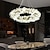 voordelige Spoetnik-ontwerp-led kroonluchters moderne luxe, 60cm goud kristal voor interieurs keuken slaapkamer ijzeren kunst boomtak lamp creatieve lamp licht 110-240v