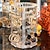baratos Guarda-jóias &amp; Cosmética-Porta-brinco giratório de 4 camadas em 360°, suporte giratório para exibição de joias, clipe de orelha, brincos, caixa de armazenamento de joias, prateleira de colar pendurada