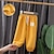 cheap Bottoms-Kids Boys Pants Trousers Solid Color Comfort Pants Outdoor Cotton Cool Daily Black Yellow Pink Mid Waist