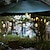 billiga LED-ljusslingor-sol glödlampa fairy string lights 7m 30leds utomhus vattentät trädgårdsbelysning jul bröllopsfest utomhus camping uteplats balkong dekoration atmosfär landskap ljus