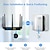 cheap Wireless Routers-1Pc WiFi Extender WiFi Range Extender,Wireless Internet Repeater,Signal Booster Up To 2640sq. Ft And 25 Devices, Long Range Amplifier With Ethernet Port, 1-Tap Setup, Access Point