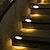 billiga Utomhuslampetter-4st solstängsellampor utomhus vattentät trädgårdsljus gårdsplan staket trappsteg balkong gångväg semesterdekoration belysning sol nattlampa