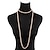 preiswerte Kostümschmuck-Kunstperlenkette lange Perlenketten 1920er Accessoires für Frauen Roaring 20s Flapper Vintage Party