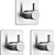 cheap Robe Hooks-1/2pcs Adhesive Hooks Heavy Duty Wall Hooks Waterproof Stainless Steel Hooks For Hanging Coat Hat Towel Robe Hook Wall Mounted Rack For Bathroom And Bedroom