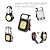 abordables Linternas y luces de camping-mini linternas portátiles luces de camping luces de trabajo emergencia al aire libre 10w multifunción impermeable usb recargable cob blanco rojo amarillo luz 38 cuentas led 1pc