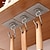 billiga Badrockskrokar-5st väggkrokar väggmonterad hängare stora självhäftande krokar stor storlek gratis stanskrok för badrum kök rum badrumstillbehör