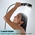 billiga Regndusch-5 lägen duschhuvud med handhållen, högtrycks högflödeshandhållen spray, justerbar vattenbesparande duschmunstycke, dusch badrumstillbehör