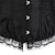 billige Historiske kostymer og vintagekostymer-Rokoko Punk og gotisk Kostymer i middelalderstil Steampunk Overbustkorsett Dameundertøy Bustier Bodyshaper Dame 12 plastbein Korsett