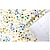 זול טפט פרחים וצמחים-טפטים מגניבים טפט קיר אסתטי ציור קיר פרחוני פילינג וסט טפט צבעוני יער בז&#039;/כתום/כחול נייר מגע נשלף לקישוט חדר ילדים 17.7 אינץ&#039; x 118 אינץ&#039;