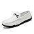 cheap Shoes &amp; Bags-Men&#039;s Unisex Loafers &amp; Slip-Ons Daily Office &amp; Career Business Casual PU Black White Gray Spring Fall