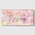 Недорогие Абстрактные картины-ручная роспись маслом холст настенное искусство украшение современная розовая абстрактная текстура для домашнего декора свернутая бескаркасная нерастянутая картина