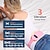 cheap Body Massager-Heating Pads for Cramps Period Heating Pad for Cramps with 3 Heating Levels and 3 Massage Modes Portable &amp; Wearable &amp; Cordless Menstrual Heating Pad Gift for Women Girls