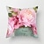 ieftine stil floral și plante-husă de pernă dublă cu floare mare 4 buc. husă de pernă pătrată decorativă moale față de pernă pentru dormitor sufragerie canapea scaun
