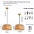 economico Luci a sospensione-creativo fatto a mano tessitura di bambù vento naturale lampadario a soffitto e27 / e26 base illuminazione a soffitto lampada a sospensione adatta per studio caffetteria ristorante rar ac110v ac220v
