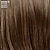 abordables perruque plus âgée-perruque bouclée convoitée avec partie monofilament et spirales sensuelles / nuances multi-tons de blond argenté brun et rouge
