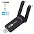 abordables Routeurs Sans Fil-2.4g 5g 1300mbps usb carte réseau sans fil dongle antenne ap wifi adaptateur double bande wi-fi usb 3.0 lan ethernet 1200m