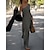 cheap Maxi Dresses-Women&#039;s Casual Dress Long Dress Maxi Dress Streetwear Casual Pure Color Split Cold Shoulder Outdoor Daily Vacation One Shoulder Long Sleeve Dress Regular Fit Black Red Dark Grey Summer Spring S M L