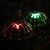 billiga Pathway Lights &amp; Lanterns-2st färgglad gradient ljus solfiber manet ljus maskros ljus trädgård atmosfär dekoration led innergård färg ljus utomhus vattentät gräsmatta ljus