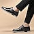 abordables Zapatillas sin cordones y mocasines de hombre-Hombre Zapatos de taco bajo y Slip-On Zapatos Confort Casual Oficina y carrera Microfibra Transpirable Cómodo Mocasín Negro Blanco Verano