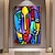 Недорогие Картины с людьми-Красочный холст ручной работы в стиле Пикассо картина маслом современные абстрактные женские фигуры настенные панно для декора гостиной
