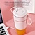 abordables Électroménager-USB portable mélangeur bouteille tasse smoothie mélangeur mélangeur glace rechargeable mini portable presse-agrumes mélangeur de fruits frais jus mélangeur
