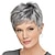 economico parrucca più vecchia-parrucche di facile manutenzione parrucche di capelli umani taglio pixie per donne parrucche grigie piuttosto corte per donne realistiche naturali