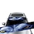 tanie Naklejki samochodowe-Starfire 3d przezroczyste naklejki na przednią szybę samochodu przednia i tylna przekładnia dekoracyjne naklejki osłona przeciwsłoneczna zmodyfikowane naklejki samochodowe z przednim kołem zębatym