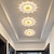 billige Krystalvæglys-led væglampe indendørs akryl metal stue soveværelse badeværelse metal væglamper 3000k væglampe varm hvid/hvid 110-240v