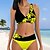 cheap Bikinis-Women&#039;s Swimwear Bikini Normal Swimsuit 2 Piece Printing Floral White Yellow Light Green Red Blue Bathing Suits Sports Beach Wear Summer