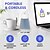 baratos Mata-insetos-Bug zapper mosquito recarregável e mata-moscas luz interna com loop pendurado lâmpada elétrica para matar usb portátil armadilha led para quarto de casa acampamento ao ar livre