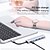 cheap USB Hubs-USB C Hub HDMI PD Adapter Dockteck 7-in-1 Type C Hub With 4K 30Hz 100W PD SD &amp; MicroSD Card Reader 2 USB 3.0 Data 5Gbps USB-C Adapter For MacBook Air / Pro Surface Pro 7 / 8 XPS And More