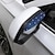 billige Bilklistremerker-2 stk bil bakspeil regn øyenbryn bling bakre sidespeil regntette skjermdeksler som er kompatible med de fleste biler lastebiler og suver